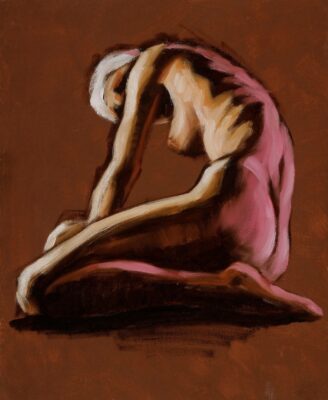 alla prima figure oil painting sketch 19