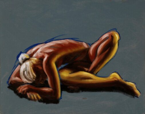 alla prima figure oil painting sketch 20