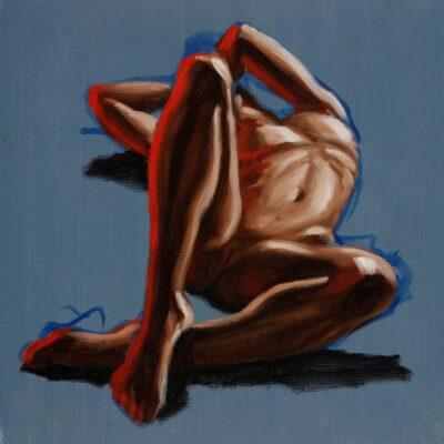 alla prima figure oil painting sketch 31