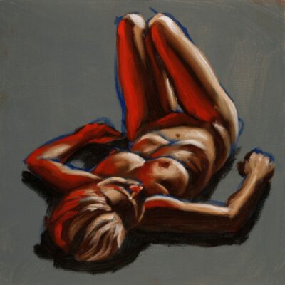alla prima figure oil painting sketch 32