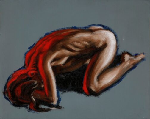 alla prima figure oil painting sketch 43