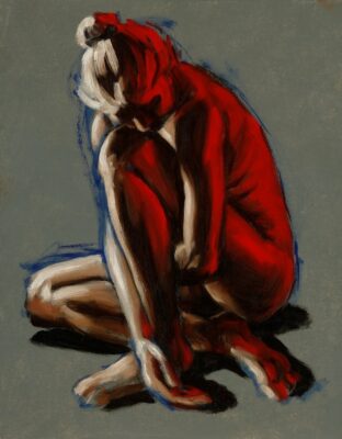 alla prima figure oil painting sketch 53
