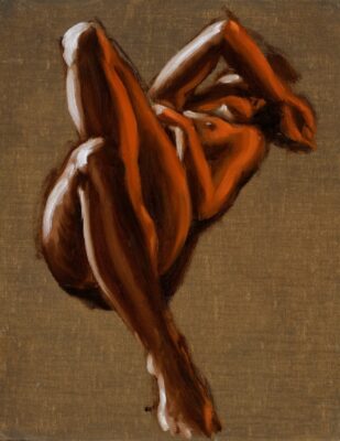 alla prima figure oil painting sketch 54