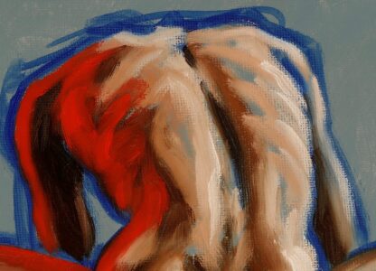 alla prima oil painting brushwork close up 02
