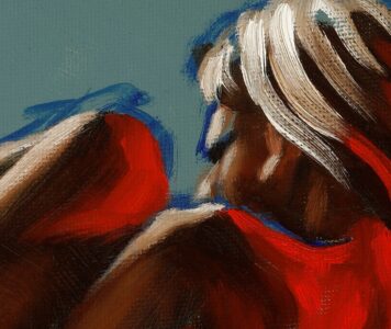 alla prima oil painting brushwork close up 03