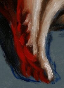 alla prima oil painting brushwork close up 28