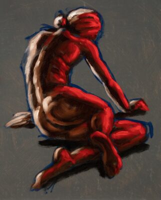 alla prima oil painting figure sketch 01