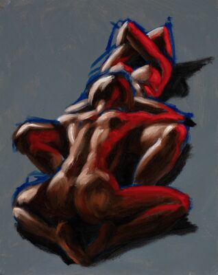 alla prima oil painting figure sketch 04