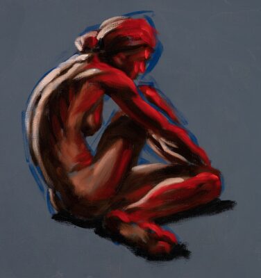 alla prima oil painting figure sketch 05