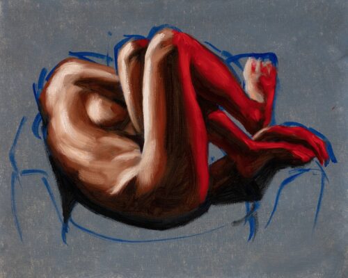 alla prima oil painting figure sketch 18